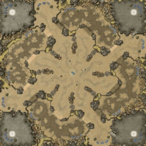 Map: Долина кактусов РВ