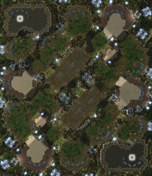 Map: Cyber Forest LE