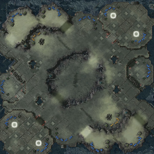 Map: Lunar Colony V