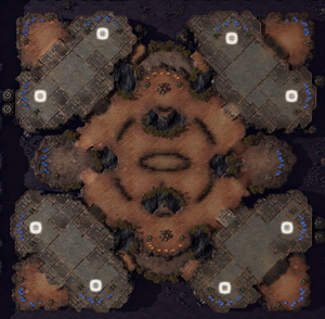 Map: Кладбище